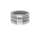 Buddha to Buddha Ring zilver 615 triple mini maat 19 - 61546