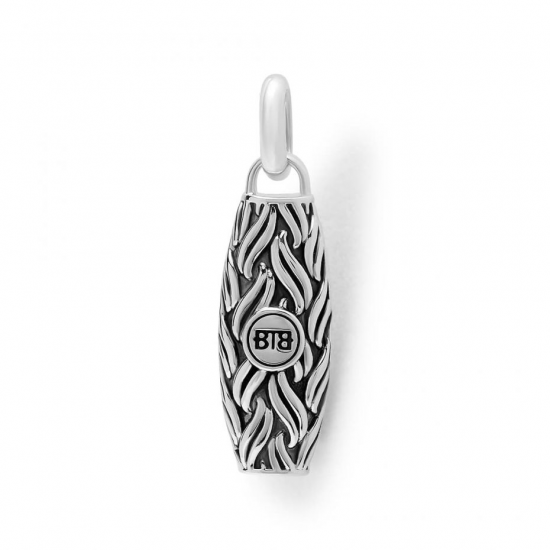 Buddha to Buddha katja black onyx Pendant silver oxy plated - 62316