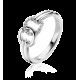 Zilveren zinzi ring mer zirkonia - 62807