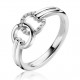 Zilveren zinzi ring mer zirkonia - 62807