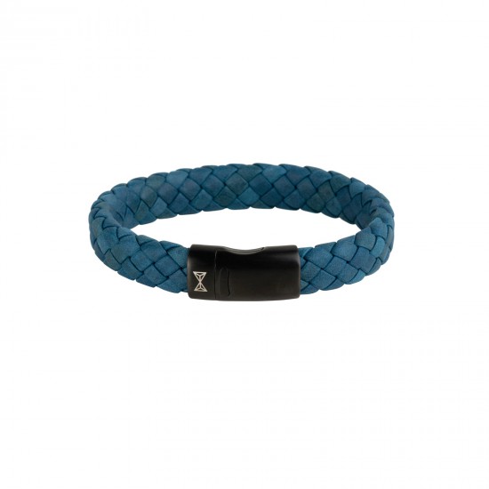 Aze armband Iron jack Navy Blue on Black - 63279