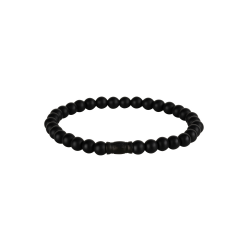 Aze armband Black elk peak 6mm 17.5cm - 63305