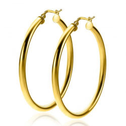 zinzi zilver oorringen 46x3mm - 63311