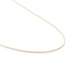 Sparkling jewels collier / Anchor chain gold plated 60cm - 63491
