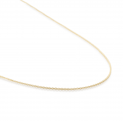 Sparkling jewels collier / Anchor chain gold plated 60cm - 63491