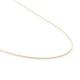 Sparkling jewels collier / Anchor gold plated silver 45cm - 63492