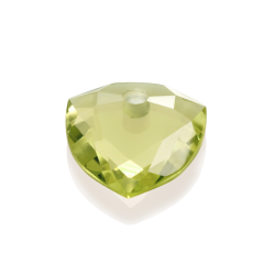 Sparkling jewels hanger/ trillion cut Lemon Quartz - 63497