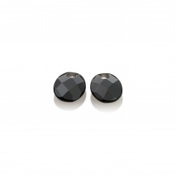 Sparkling jewels Earstones / small oval / onyx EAGEM07-SO - 63528