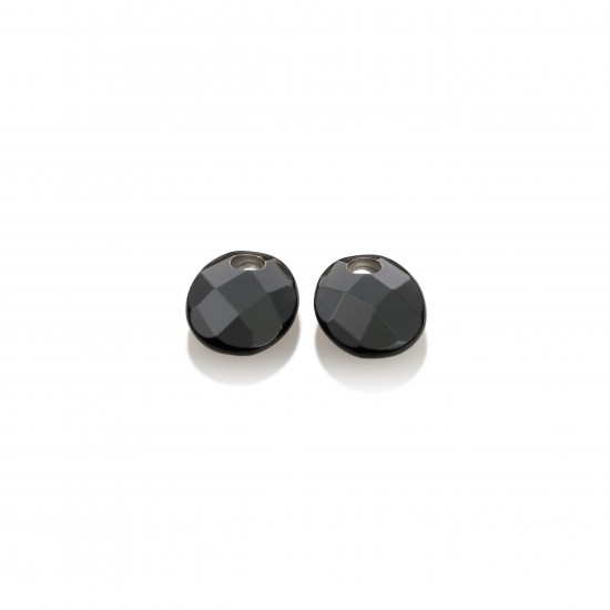 Sparkling jewels Earstones / small oval / onyx EAGEM07-SO - 63528