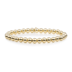 Sparkkling jewels - gold plated saturn 6MM - 63573