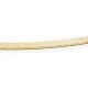 Sparkling jewels Herringbone chain gold plated 50cm - 63655