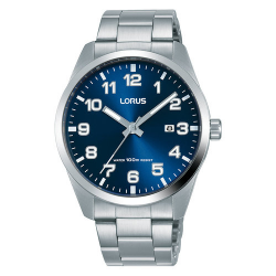 Lorus heren staal horloge blw 100m wr - 63756
