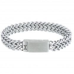 Aze jewels armband staal 22.5 cm AZ-BM003-A-225 - 63889