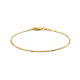 14 karaats gouden armband fantasie 19 cm - 63917