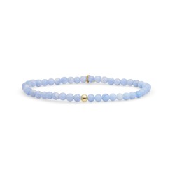 Sparkling jewels bracelet blue lace agate saturn small 4mm SBG-GEM47-ADD-4MM - 63934