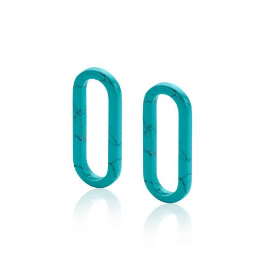 Zinzi natuursteen oor aanhangers ZICH2455t - 63936