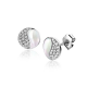 Zinzi oorknoppen ying yang parlmoer zirkonia ZIO2423 - 64008