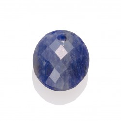 Sparkling jewels pendant gemstone / sodalite medium oval - 64098
