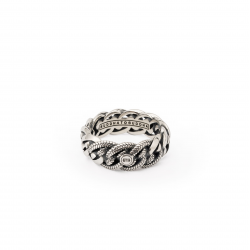 Maat 18 Nathalie small texture ring Buddha to Buddha - 64146