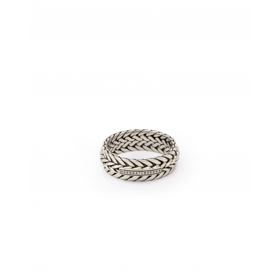 Maat 21 Nurul /Ellen mix ring silver 621 Buddha to Buddha - 64149