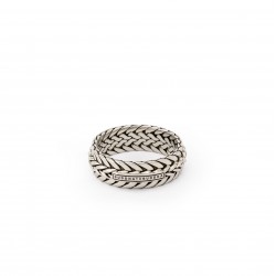 Maat 17 Nurul /Ellen mix ring silver 621 Buddha to Buddha - 64154