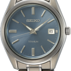 Seiko titanium heren horloge SUR371P1 - 64171