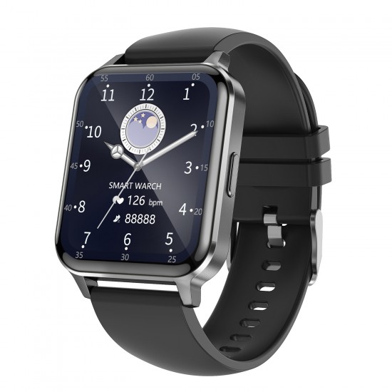 Smarty smartwatch vierkant zwart SW064A - 64184
