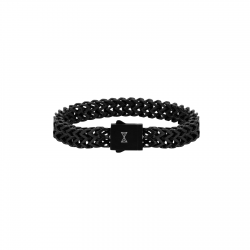 Aze Jewels armband steel AZ-BM003-B-210 Double V Doire - 64368