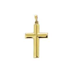 14 krt gouden kruis bedel 31 X 19cm - 64426