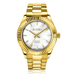 Zinzi horloge solar double  parelmoerplaat 35mm ZIW2134 - 64444