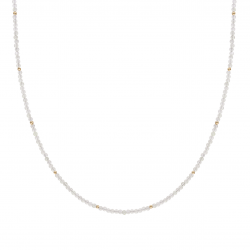 Sparkling bracelet / moonstone  / Gold insteller - 64596