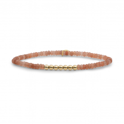 Sparkling bracelet / sunstone  / reverse universe - 64597