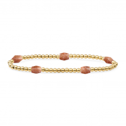 Sparkling bracelet / sunstone  / bold mix gold - 64599