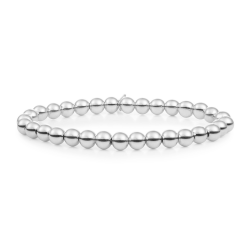 Sparkling jewels armband / silver / saturn small 6mm / - 64600
