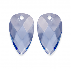 Sparkling jewels earstones / aquamarine / Blossom - 64605