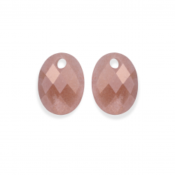 Sparkling jewels Earstones / goldstone / Medium Oval - 64609