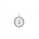 Buddha to Buddha Compass pendant silver - 64643