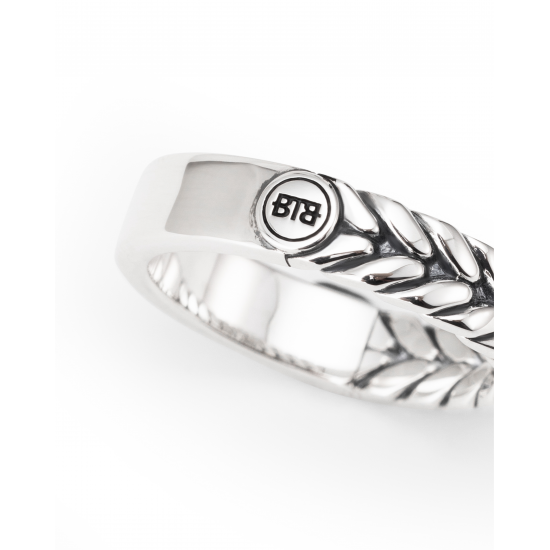 Buddha to Buddha Barbara small dual ring silver 19 - 64648