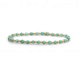 Sparkling jewelry / armband / interstellar amazonite - 64666