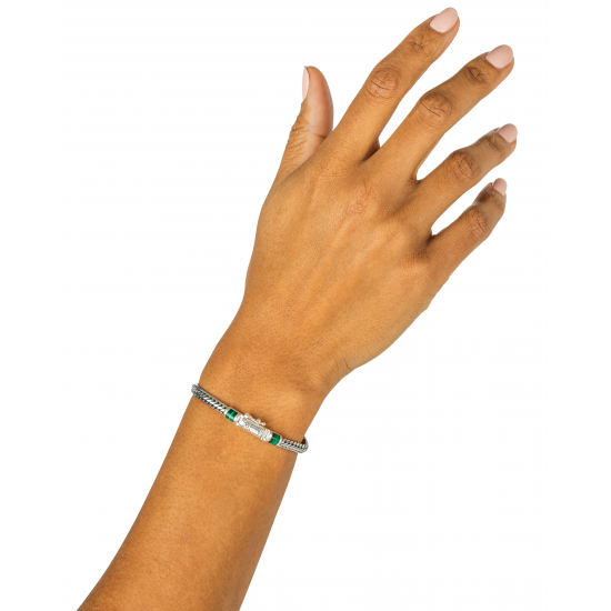 Buddha to Buddha armband Ben mini malachiet 19cm E - 64736