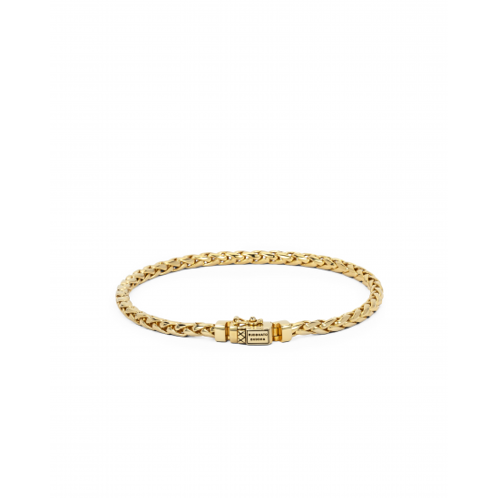 Buddha to Buddha verguld George mini bracelet 9 maanden garantie op kleur.  J015GV E 19cm - 64970