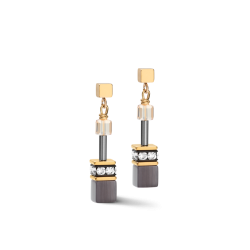 Oorbellen coeur de lion 2839/21-1216 grey gold - 65287