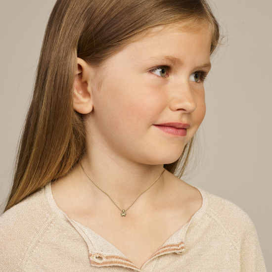 14 krt gouden bedel vlinder klein 40.24861 - 65424