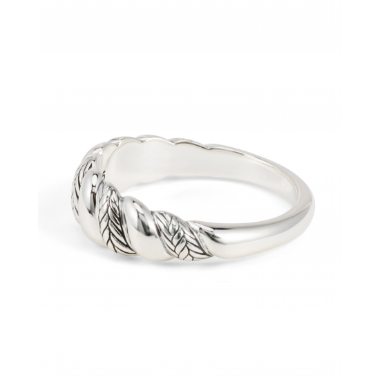 Buddha to Buddha / Ellen ring Spiral gradient silver 17.5 - 65539
