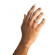 Buddha to Buddha / Ellen ring Spiral gradient silver 17.5 - 65539