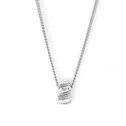 Buddha to Buddha / Ellen pendant spiral silver - 65541