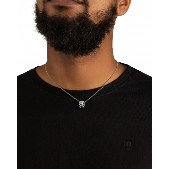 Buddha to Buddha / Ellen pendant spiral silver - 65541