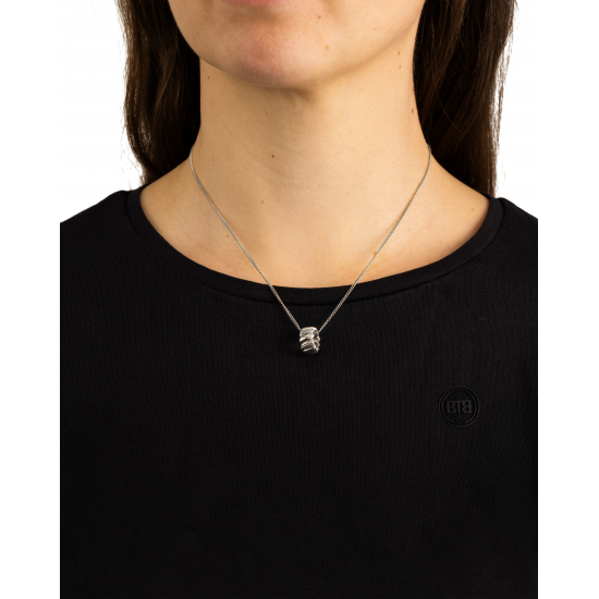 Buddha to Buddha / Ellen pendant spiral silver - 65541