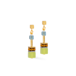 Coeur de lion oorbellen 2838/21-0905 olive green - 65682