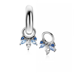 ZINZI OORBEL AANHANGERS ZICH2633B - 65686